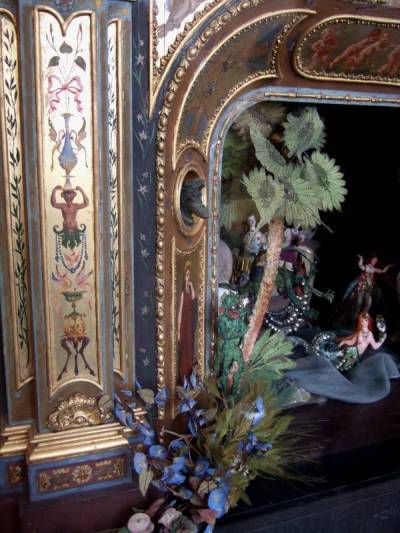 Part of Victorian toy theatre